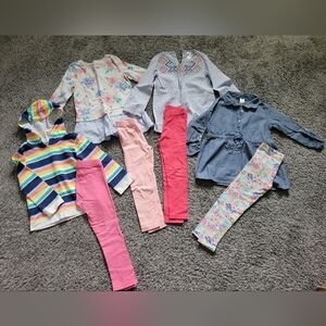 Carter's Brand Colorful Kids Clothing Sets Size 4T Mix & Match